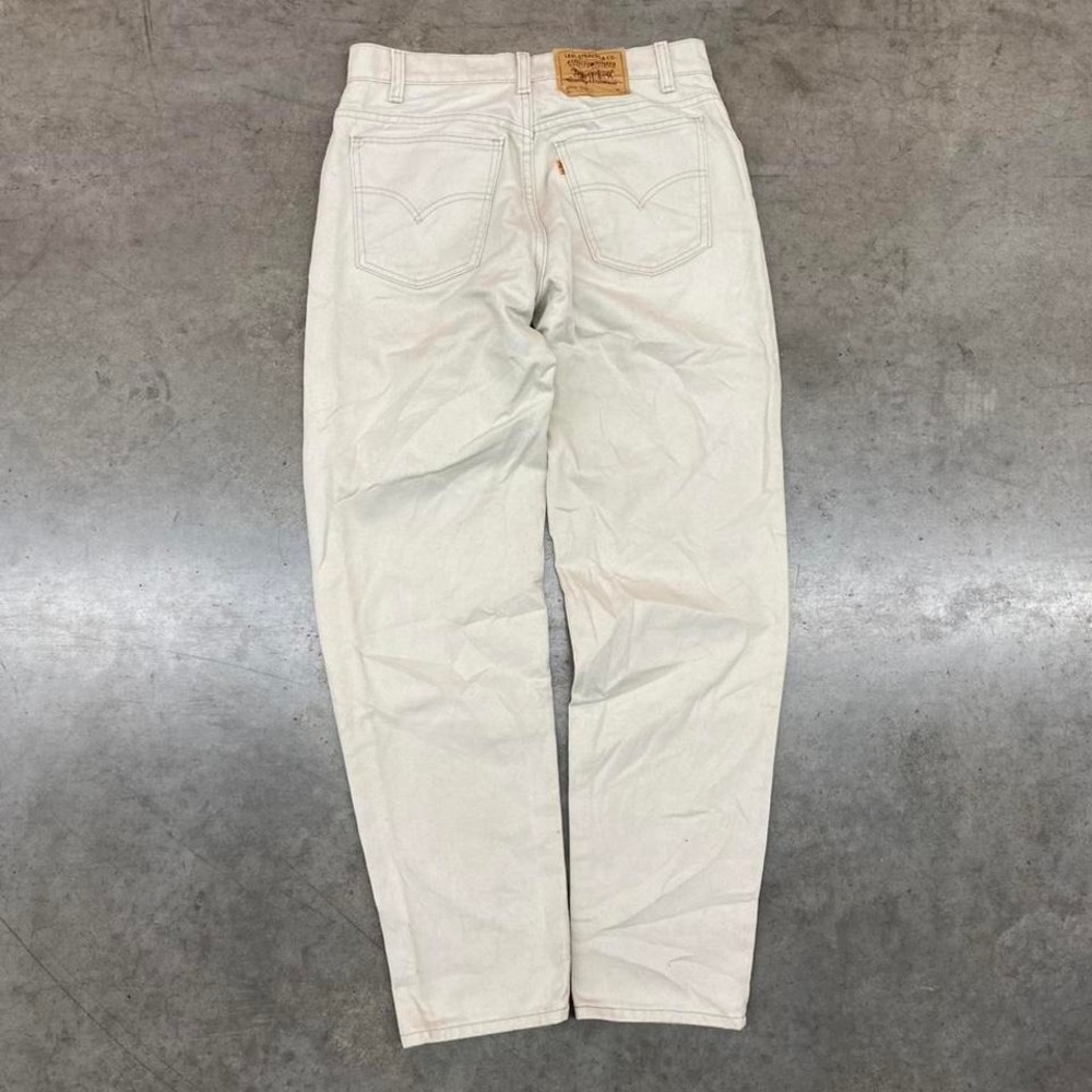 Levi's 950 jeans orange tab vintage relaxed‎ tapered fit Women's Size 13